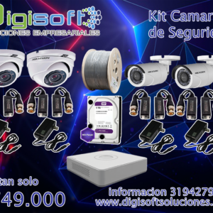 Kit Camaras de Seguridad Hikvision